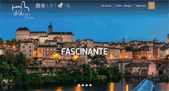 Desktop Screenshot of albi-tourisme.fr