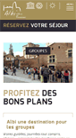 Mobile Screenshot of albi-tourisme.fr